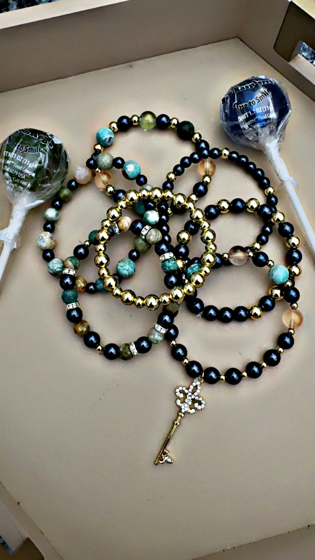 Sacred Key Stack – Intentional Wrist Stack