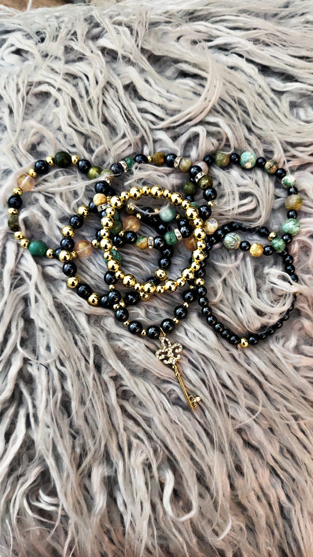Sacred Key Stack – Intentional Wrist Stack