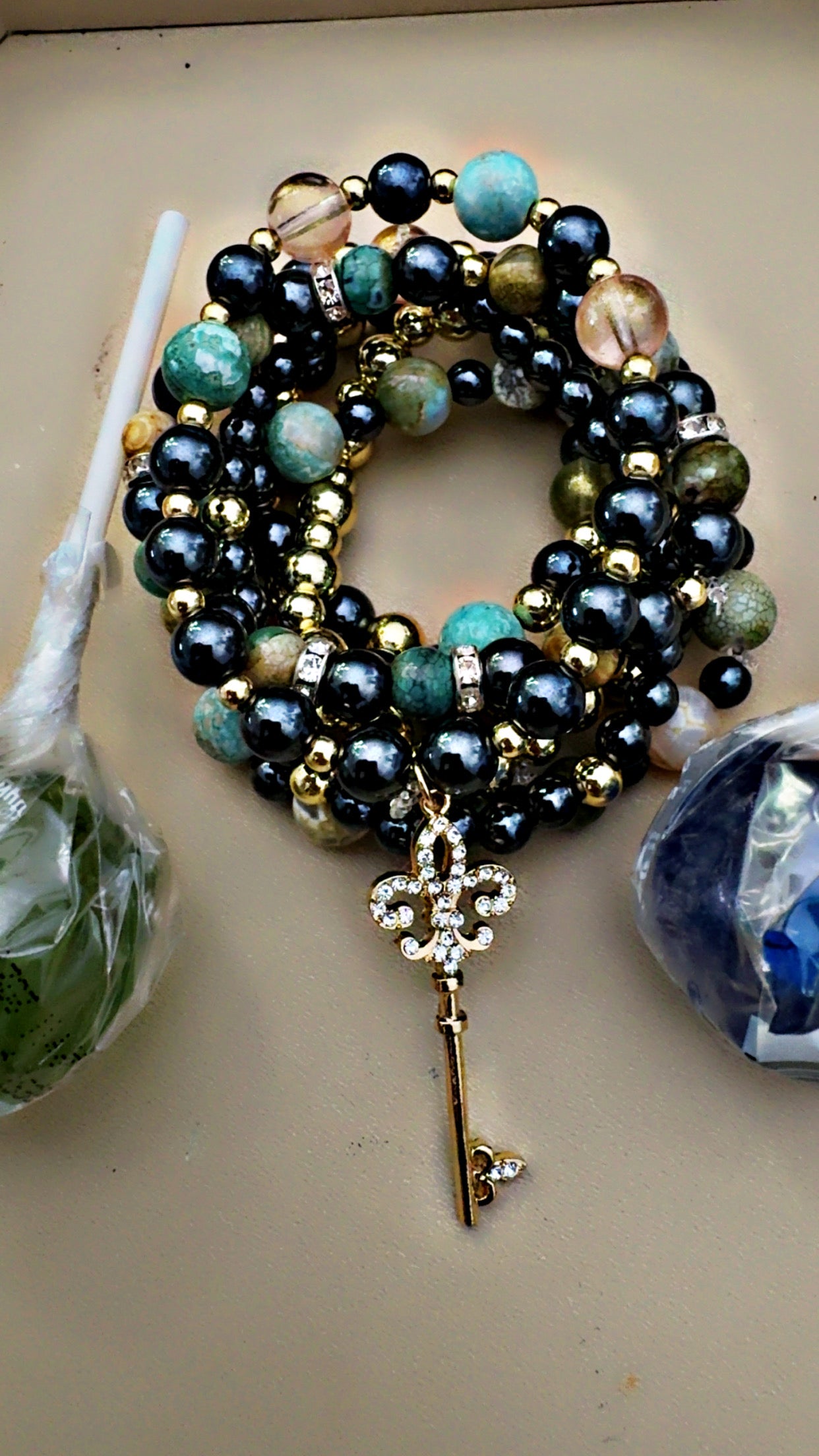 Sacred Key Stack – Intentional Wrist Stack